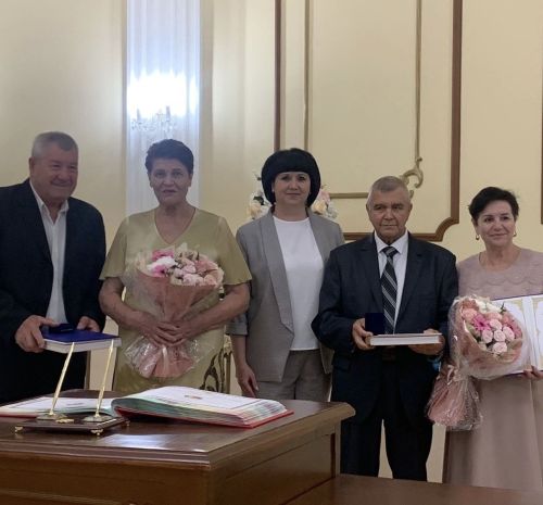 Две пары из Бугульмы отпраздновали золотую свадьбу