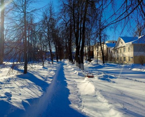 В Бугульме 25 января ясная и морозная погода