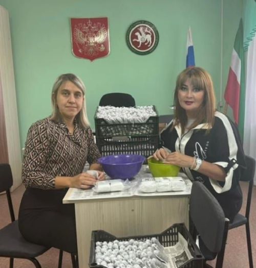 Жители Бугульминского района продолжают поддерживать бойцов СВО