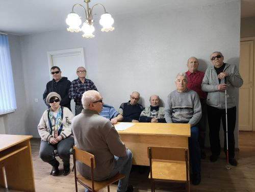 В честь Международного дня слепых в Бугульме провели турнир по домино