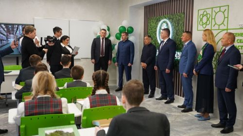 Марат Зяббаров открыл агротехнологические классы в Сабинском и Лаишевском районах