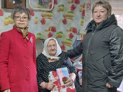 Жительнице Забугоровки Марии Терещук исполнилось 90 лет