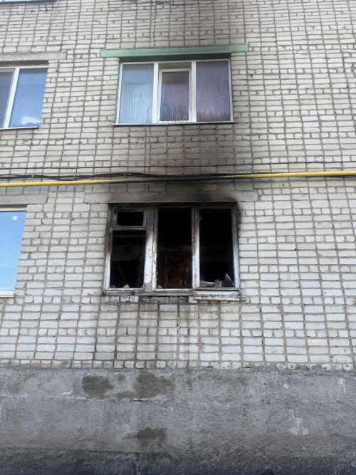 В Бугульме, на ул. Гафиатуллина, случился пожар