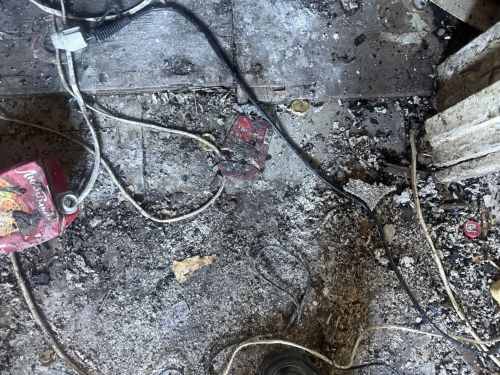 В Бугульме, на ул. Гафиатуллина, случился пожар