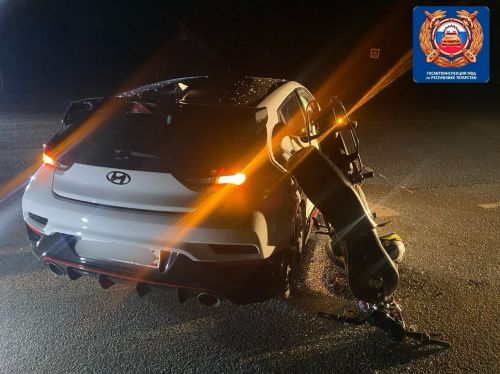 В Бугульминском районе произошло ДТП с участием несовершеннолетнего
