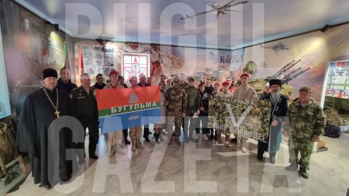 В зону спецоперации из Бугульмы отправились двое мужчин