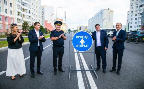 В Нижнекамске капитально отремонтировали всю инфраструктуру дороги улицы Студенческой
