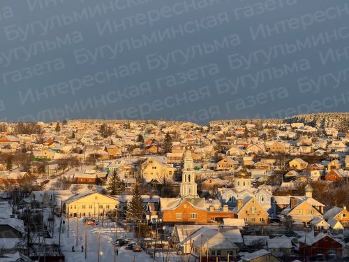 В Бугульме 10 января переменная облачность