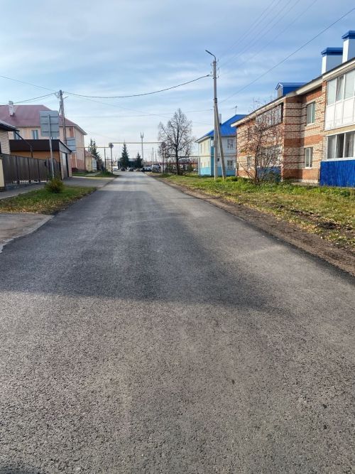 В Карабаше завершили комплексное благоустройство улицы Октябрьская