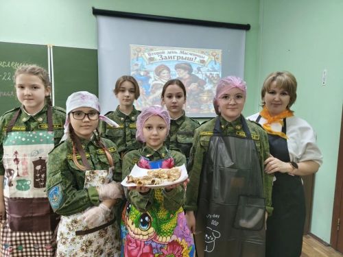 Блины, куклы и хороводы: как кадеты Бугульмы встретили Масленицу