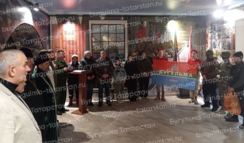 Семеро контрактников отправились из Бугульмы в зону СВО и Африканский корпус