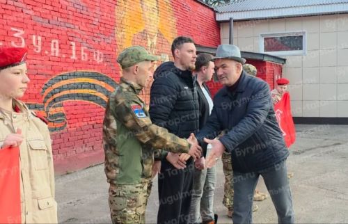 Трое бугульминцев и житель Белгорода убыли на СВО