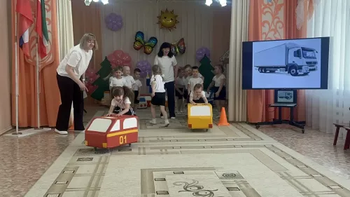 В детском саду №2 Бугульмы прошло спортивное занятие «Безопасные дороги»