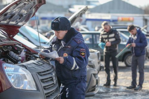 Госавтоинспекция Татарстана напоминает о порядке регистрации транспортных средств и сроках техосмотра
