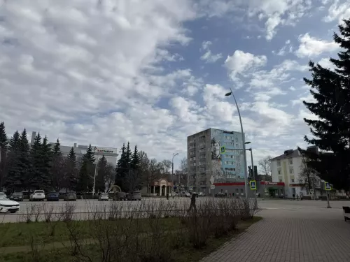 Слабый дождь прогнозируют синоптики в Бугульме 24 апреля