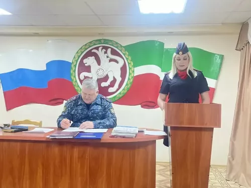 В Бугульме инспектор Госавтоинспекции провела лекцию по дорожной безопасности для сотрудников СИЗО-3