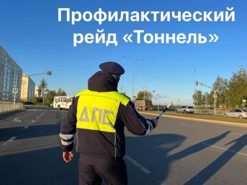 24 апреля Госавтоинспекция проведет профилактический рейд «Тоннель» в Бугульминском районе