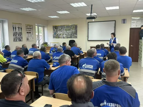 В «Бугульмагаз» прошло профилактическое мероприятие по безопасности дорожного движения