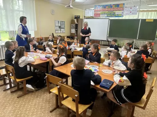 В лицее №2 Бугульмы провели урок безопасности дорожного движения в преддверии летних каникул