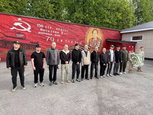 В Бугульме прошла третья отправка призывников в рамках весенней кампании 2026 года