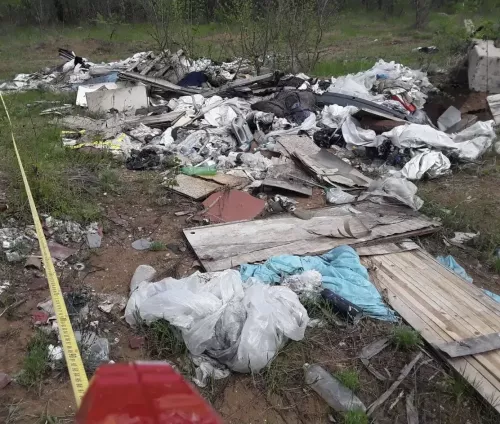 В ходе вертолётного облёта в Бугульме зафиксированы две свалки
