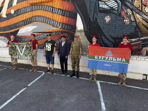 В Бугульме отправили контрактников и резервиста в мобильные огневые группы