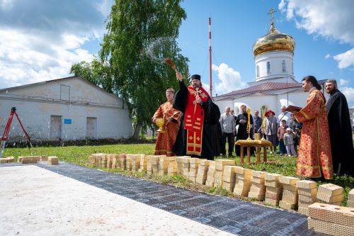 Епископ Мефодий заложил часовню на территории Казанско-Богородицкого монастыря Бугульмы