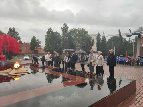 В Бугульме прошла Всероссийская мемориальная акция «Свеча памяти»