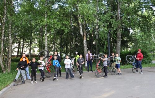 В Бугульме отметили Всемирный день велосипеда