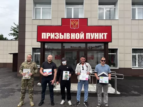 Пятеро мужчин отправились на контрактную службу из Бугульмы