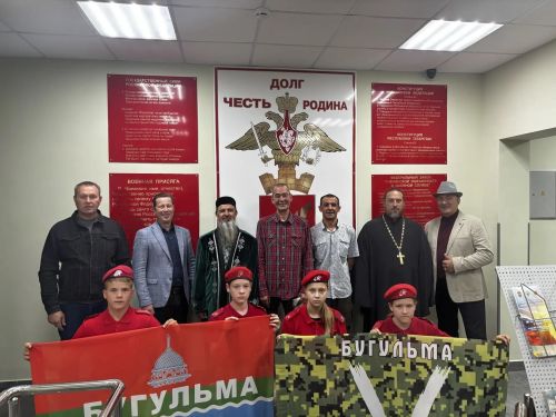 Контрактники из Марий Эл и Башкортостана отправились на службу из Бугульмы