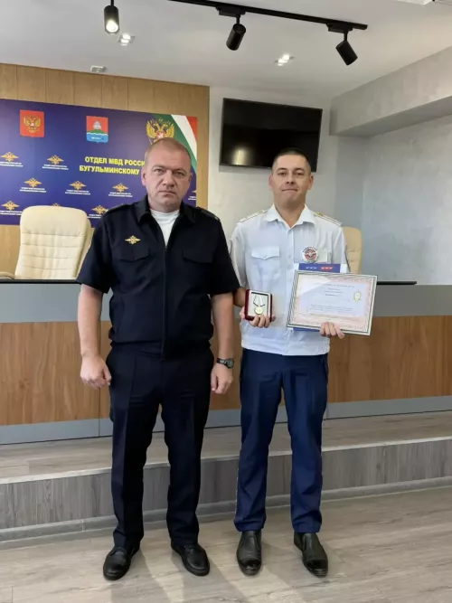 В Татарстане наградили сотрудников Госавтоинспекции