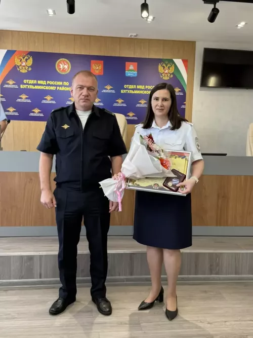 В Татарстане наградили сотрудников Госавтоинспекции