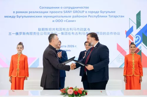 Китайский машиностроительный гигант SANY локализует производство в Бугульминском районе