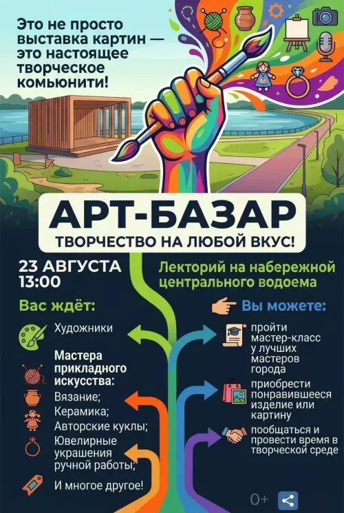 Ярмарка талантов: Арт-базар пройдет в Бугульме