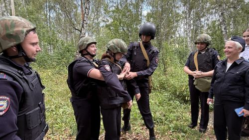 Полицейские Бугульмы и страйкболисты Татарстана отработали навыки тактической подготовки