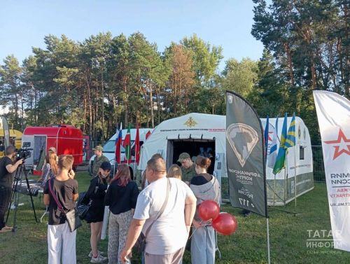 На праздновании Дня города в Челнах открылся пункт отбора на военную службу по контракту