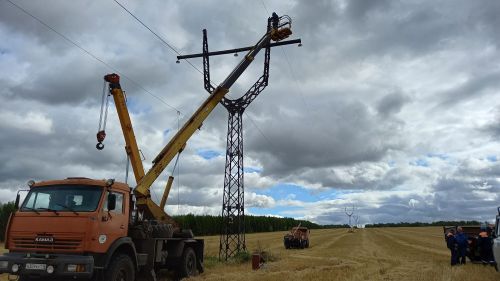 В Бугульминском районе обновили 20 км ЛЭП
