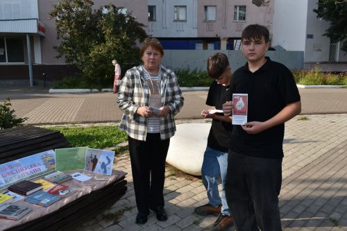 В Бугульме прошла флаер-акция «Мы против террора»