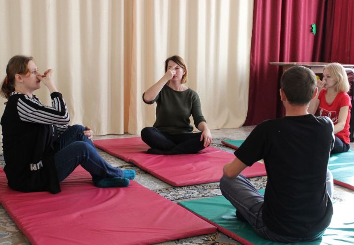 Жители Бугульминского района учились медитировать