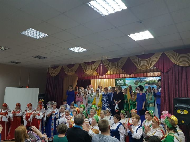 В Бугульминском районе завершилась эстафета «Мое село - мой Татарстан»