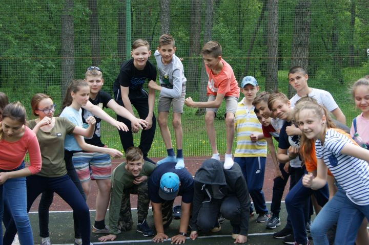 Бугульминские школьники стали участниками спортивно-игрового квеста «Будь в движении»