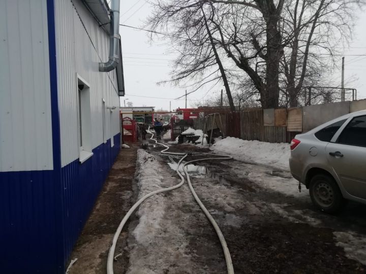 3 апреля в Бугульме, на улице Деповской произошел пожар