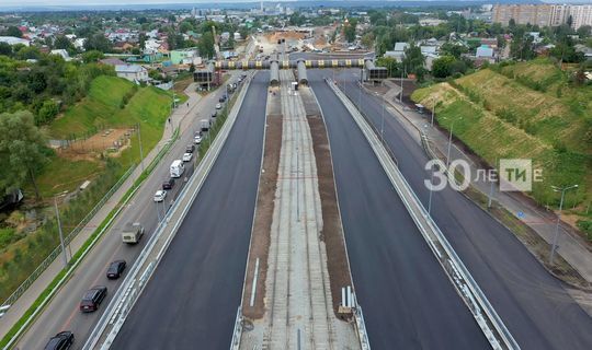 В Татарстане близится завершение второго этапа строительства Большого Казанского кольца