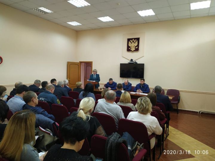 В Бугульминской прокуратуре прошли заседания межведомственных рабочих групп