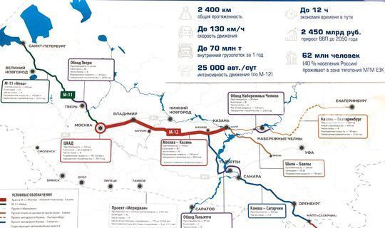 Трасса Москва - Казань по мнению Мишустина самый масштабный дорожный проект в России