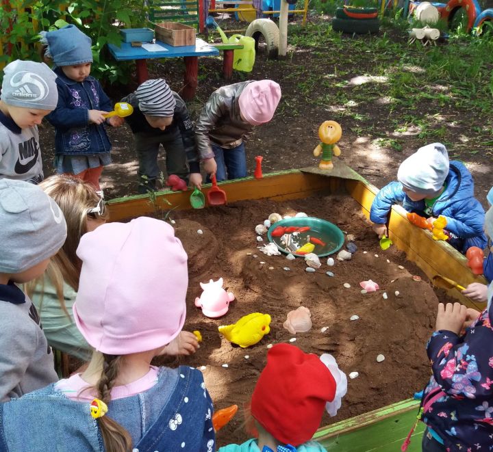 В Бугульминском детском саду № 8 «Василек» провели конкурс «Песочные фантазии»