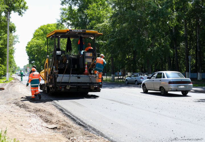 На ремонт дорог в Бугульминском районе потрачено более ста миллионов рублей