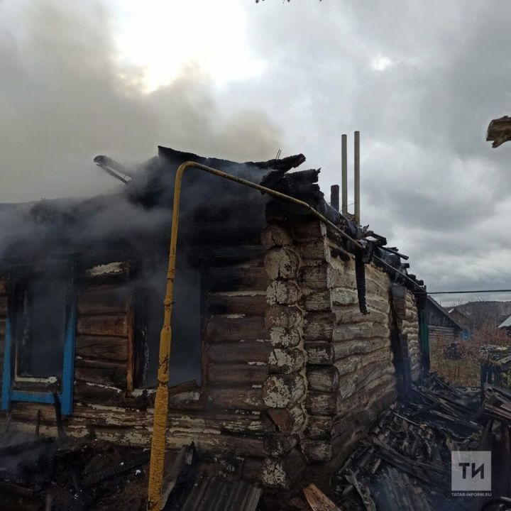Мужчина сгорел в частном доме в селе под соседним Лениногорском