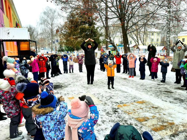 В Бугульминском детском саду организовали синичкин день